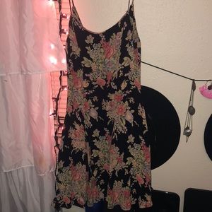 90s floral print dress